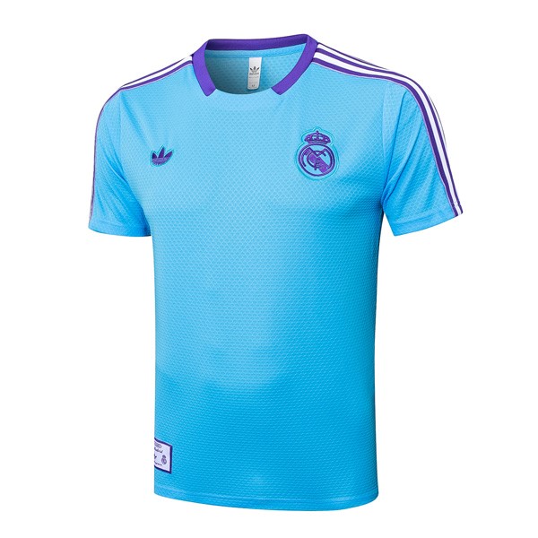 Camiseta Entrenamiento Real Madrid 2025-2026 Azul 4 Camiseta Entrenamiento Real Madrid 2025-2026 Azul 4